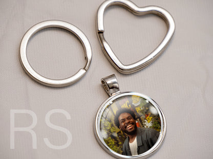 Porte clefs silver (25mm)
