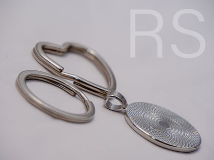 Porte clefs silver (25mm)