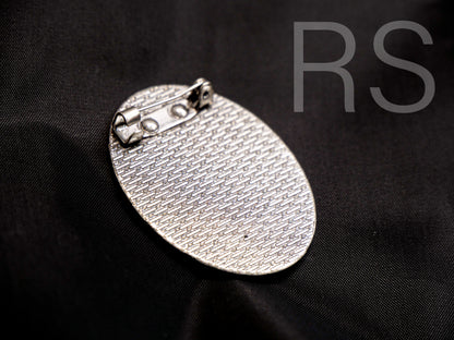 Broche en argent (30x40mm)