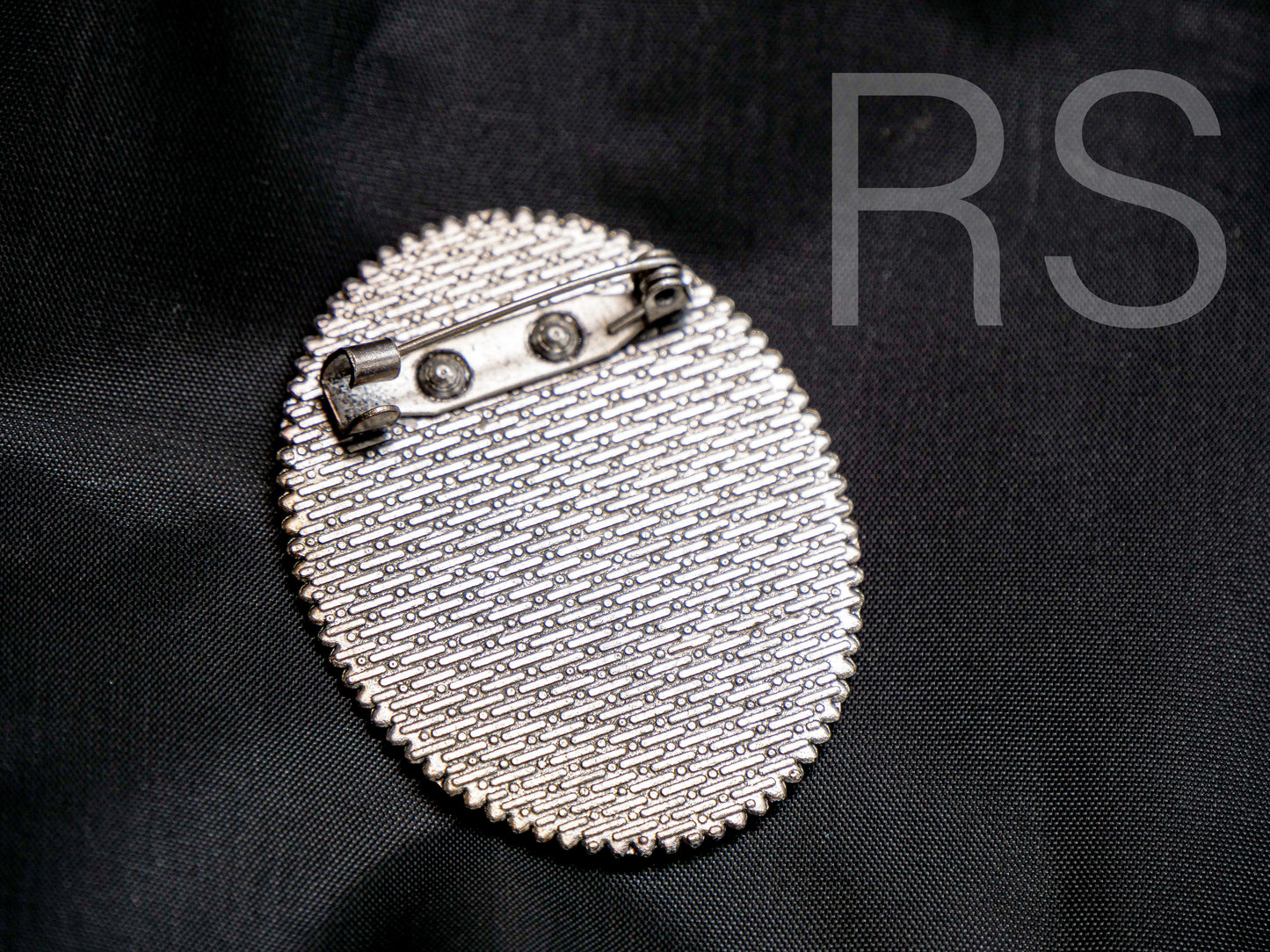 Broche en argent avec cadre (30x40mm)